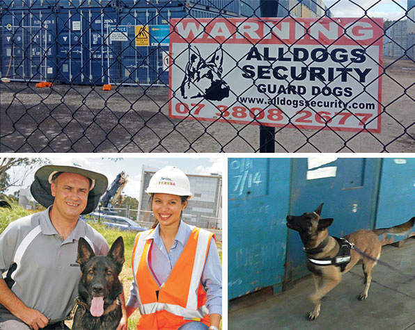 Collage of our security clients